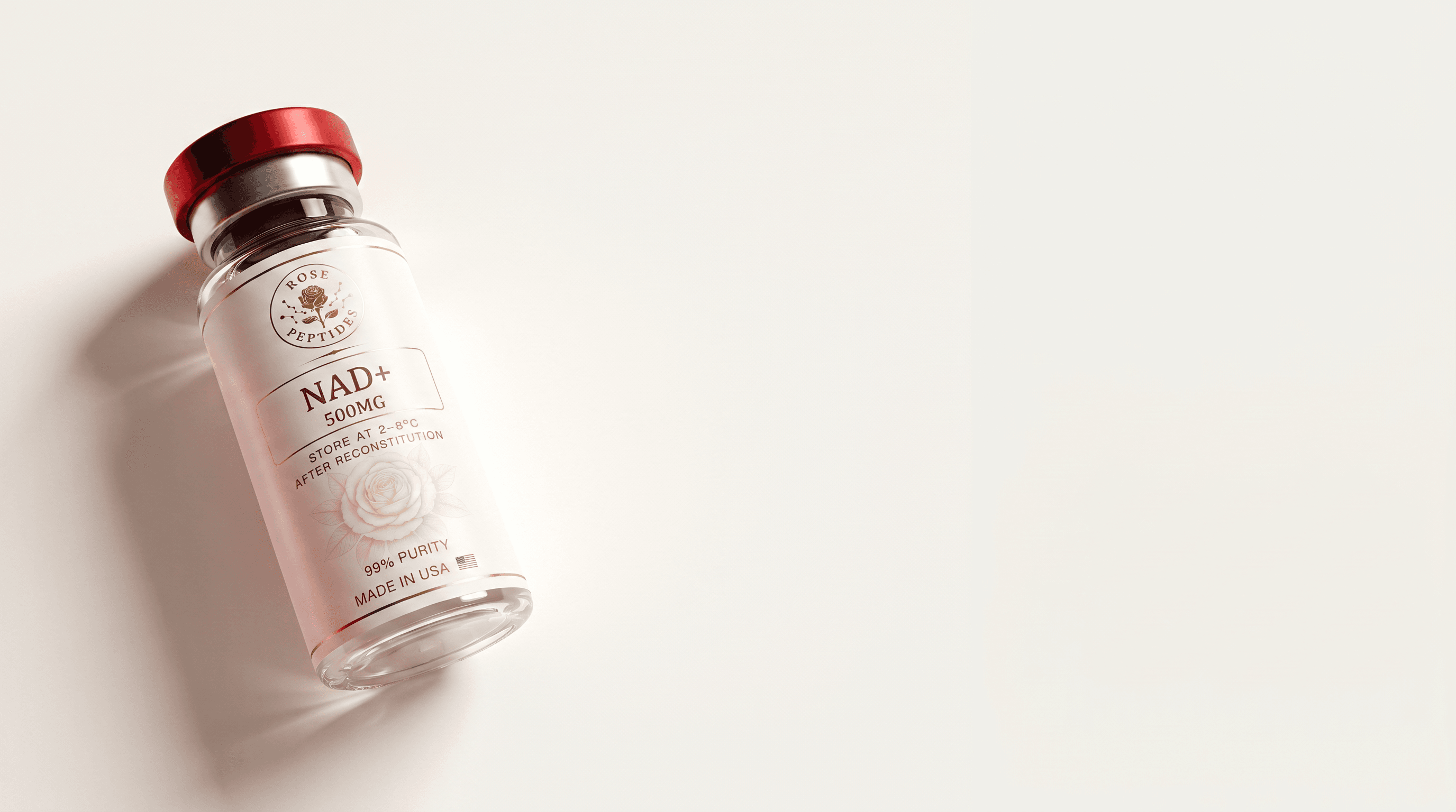 Rose Peptides research vials Rose Peptides research vials